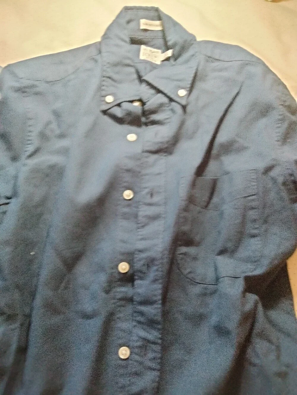 J. Crew Broken-In Oxford Button-Down Shirt in Blue Size XS
